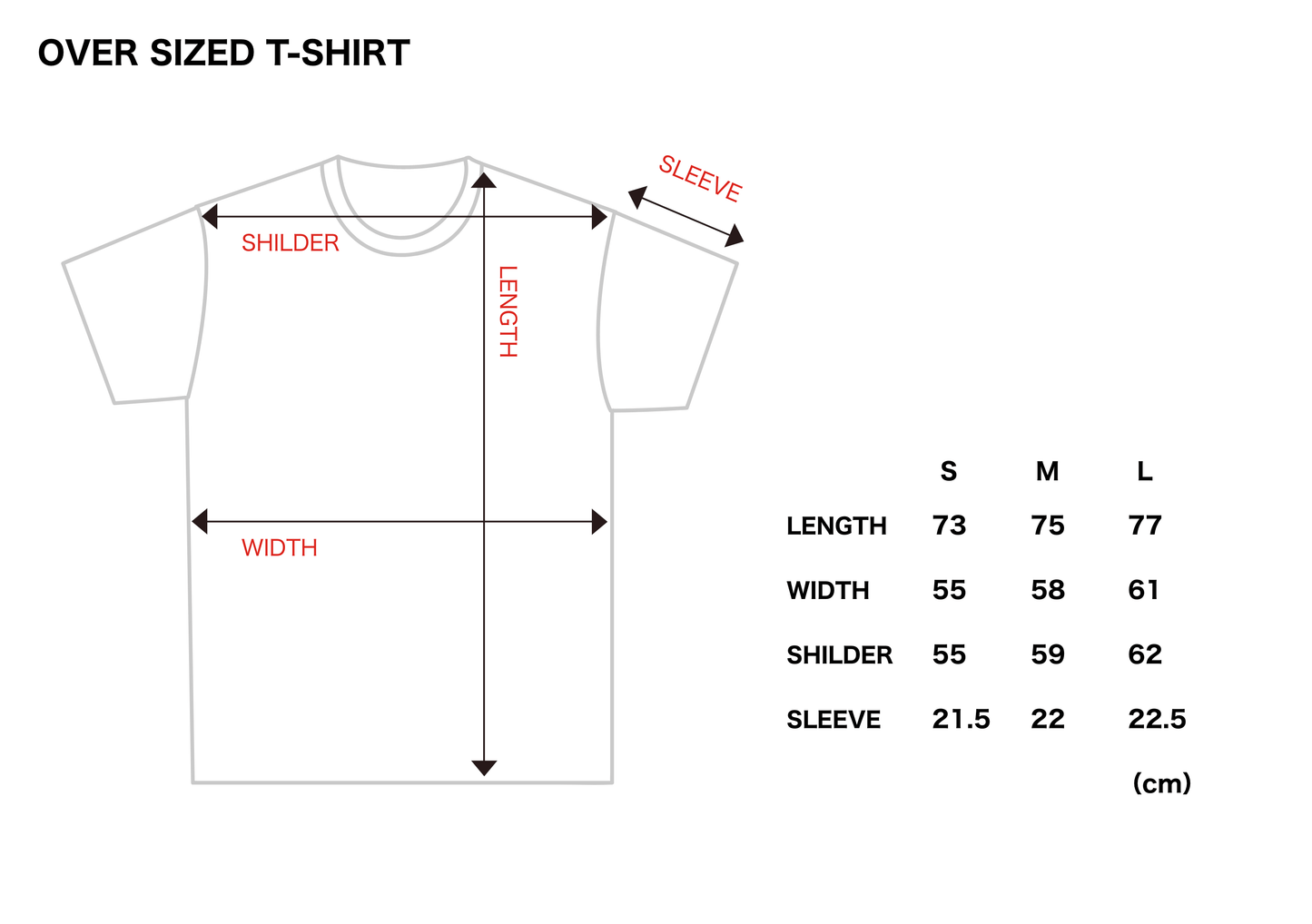 HXXG Logo Basic Tee【限定】